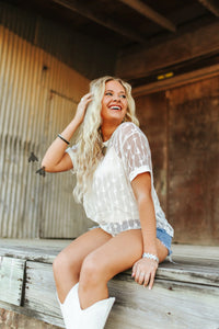 Cowtown Cutesy Mesh Short sleeve shirt
