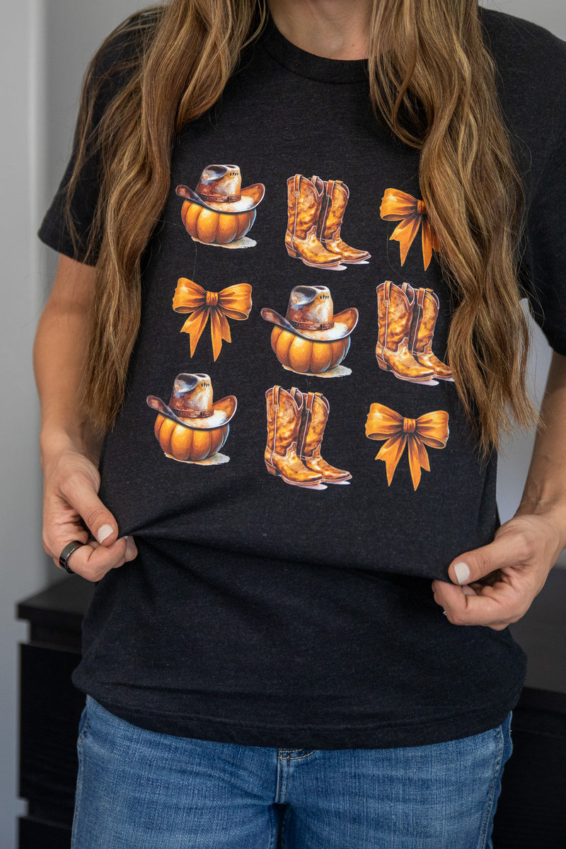 Cowboy Pumpkin Patch Tee