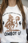 Cowboy Up Graphic Tee