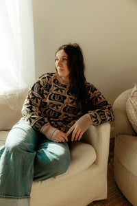 Western Sweetheart Knit Sweater