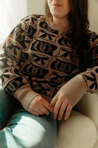 Western Sweetheart Knit Sweater