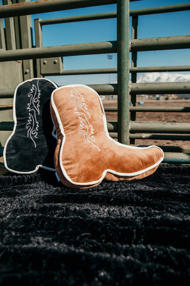 Cowboy Boot Plush Pillows