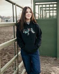 Antlers & Blooms Hoodie