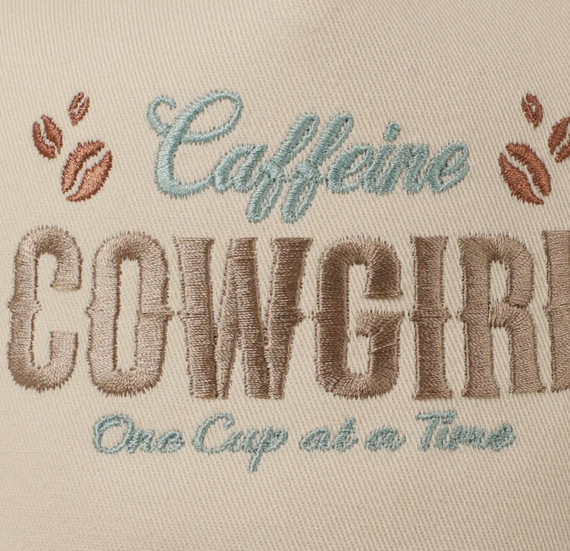 Caffeine Cowgirl Trucker Hat