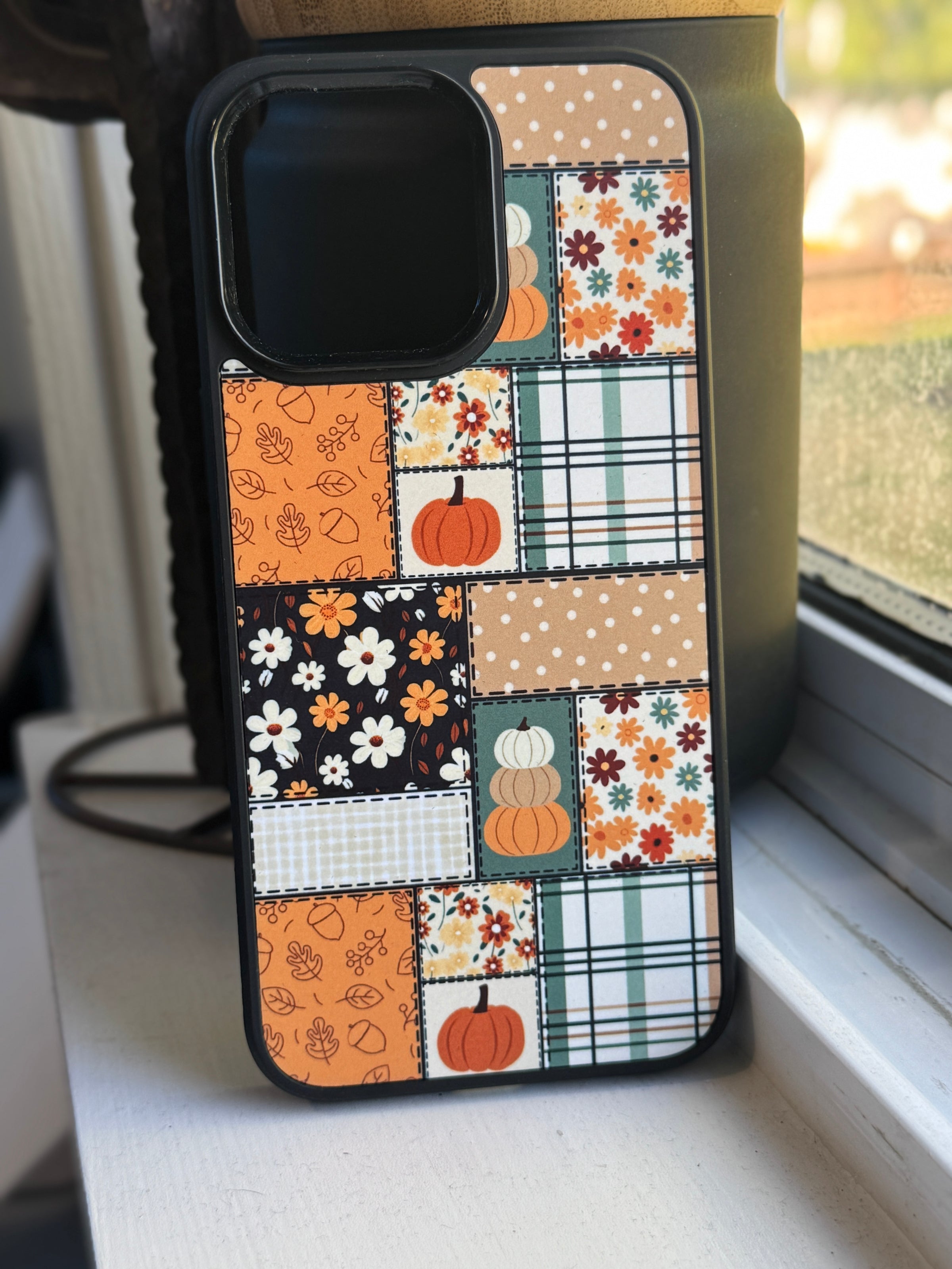 Pumpkin Patchwork Phone Case iPhone 15 Pro Pumpkin Patchwork Phone Case iPhone 15 Pro