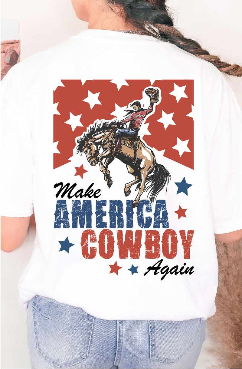 Make America Cowboy Again Graphic Tee