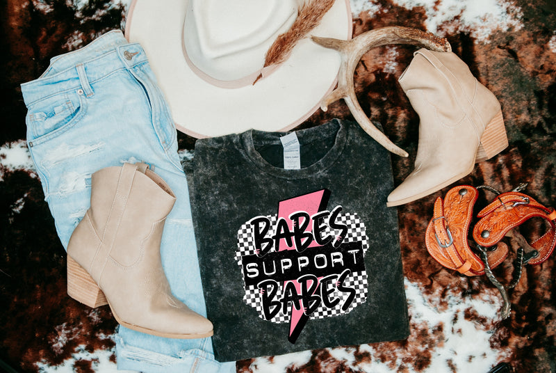 Babes Support Babes Graphic Tee