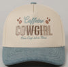 Caffeine Cowgirl Trucker Hat