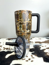 Boot Stitch Tumbler