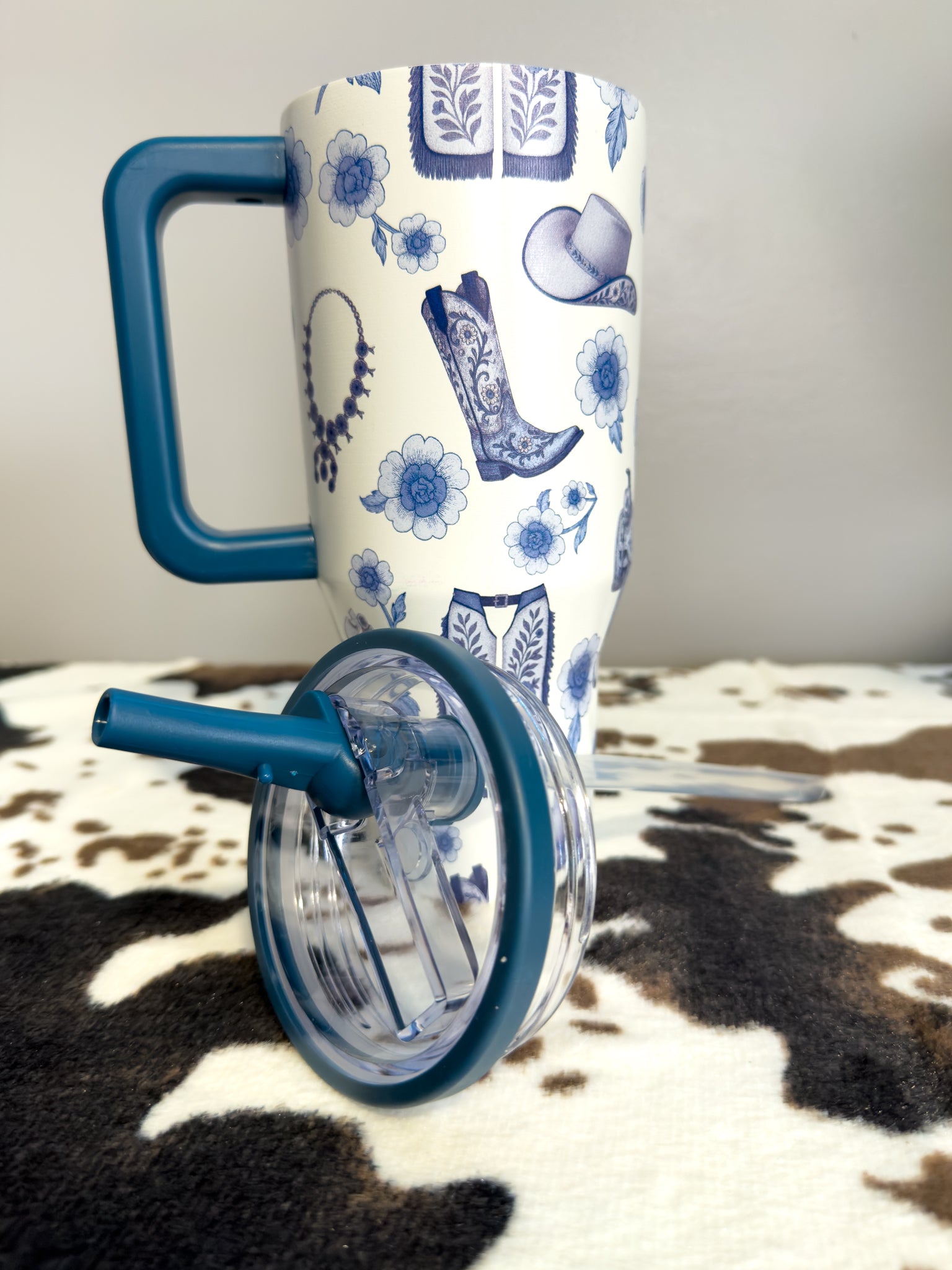 Blue Prairie Heirloom Tumbler