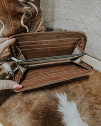 Checkered Charm Wallet