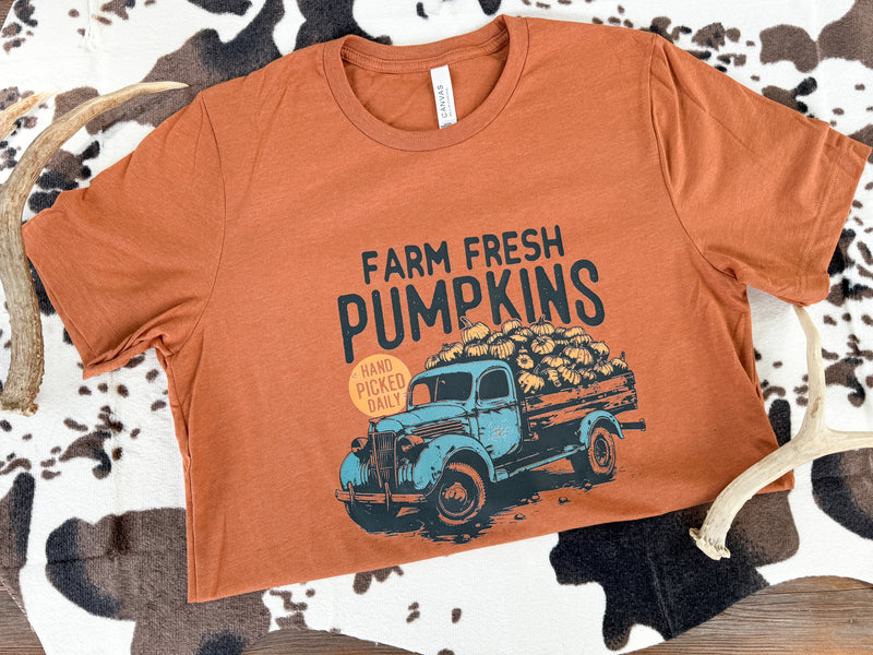 Farm Fresh Pumpkins Graphic Tee