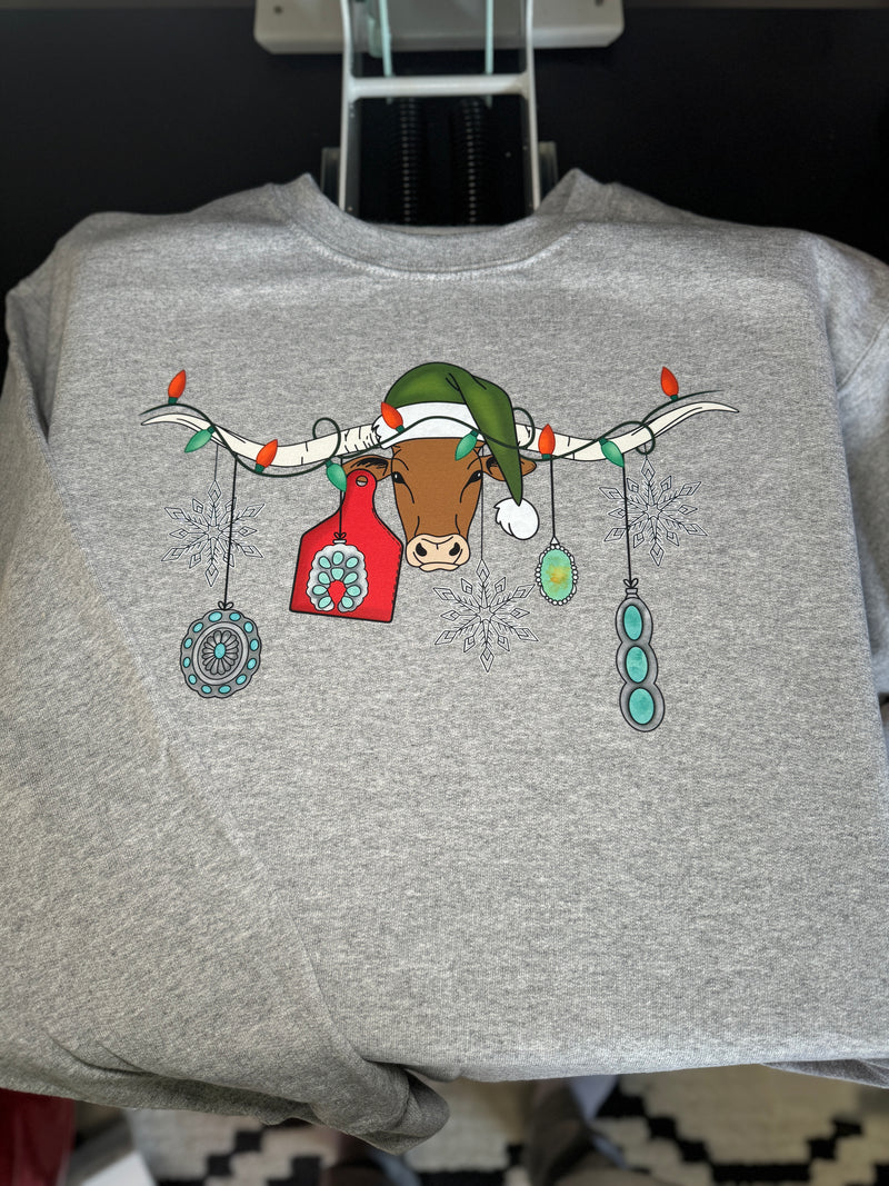 Cowgirl Christmas Crewneck