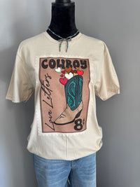 Cowboy Love Letters Tee