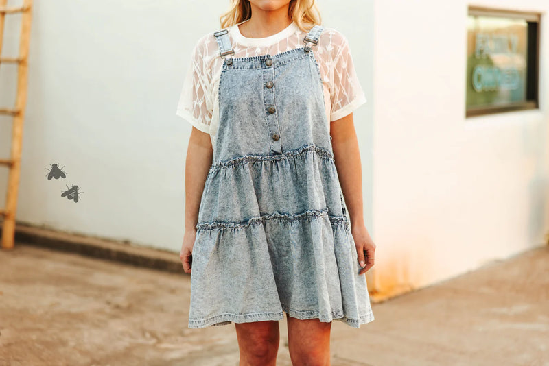Downhome Darlin' Denim Dress